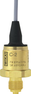 C-2 pressure transmitter for pressure measurement in screw-type