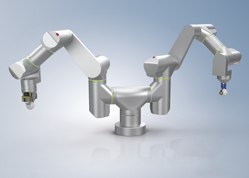 Modular industrial robot system with additional link modules - August ...
